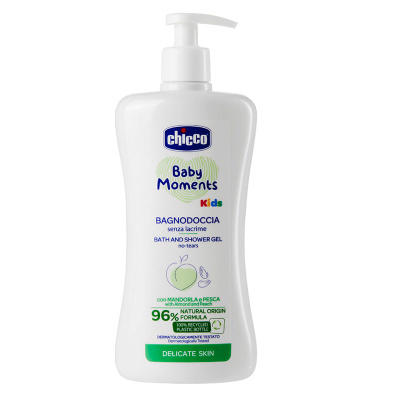 Пена для ванны и гель для душа 2-в-1 Baby Moments Kids Chicco 00010247000000 1